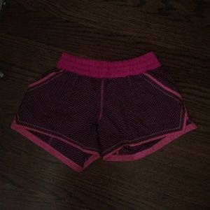 Lululemon pink size 6 shorts